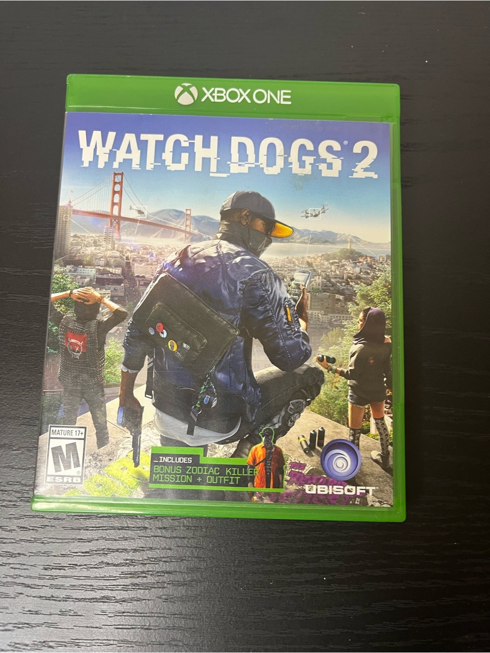 Watch Dogs 2 (Xbox One) - Green Case